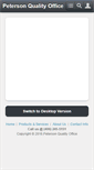 Mobile Screenshot of petersonqualityoffice.com